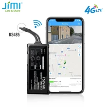 Lte gps localizador wifi hotspot rs485 porta condução comportamento JM-VL01LA à prova dwaterproof água com óleo corte de monitoramento de combustível acc sos por app pc