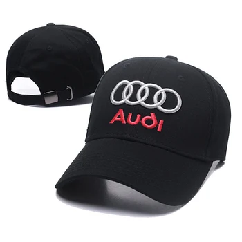 

1PCS Embroidery Baseball Cap Unisex Hip Hop Cap Bone Cotton Snapback sun Hats For Audi a3 a4 a5 a6 a7 a8 Q3 Q4 Q5 Q6 Q7 b8 b6