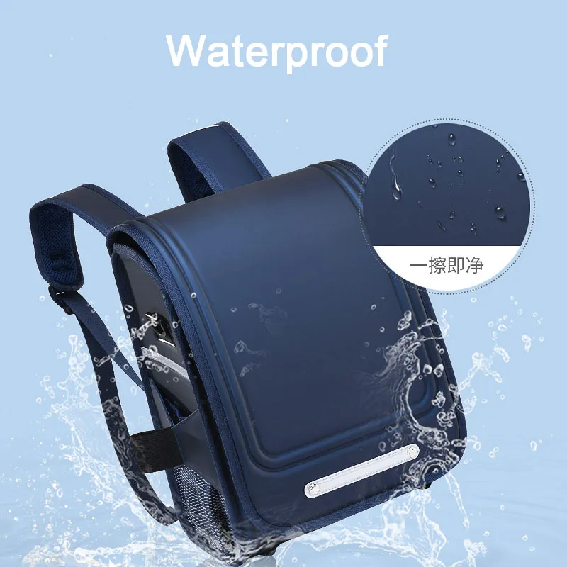 Japanese Primary School Bag Space School Bag 1-2 Grade Boys Girls Reduce Burden Ridge Protection Backpack British Backpack 5