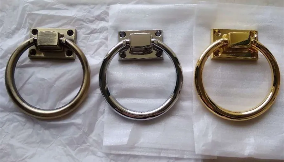 Drop Ship&Wholesale Pull Ring Shiny Knocker Cabinet Knob Wo (9)