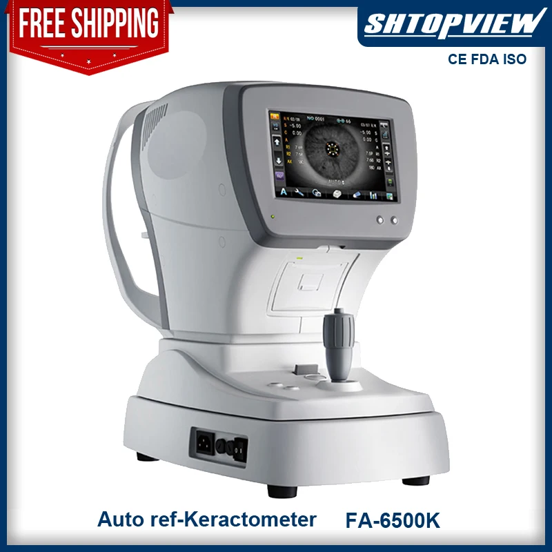 Бесплатная доставка высокое качество FA 6500K autokeratometro Keratometer FDA|keratometer| |