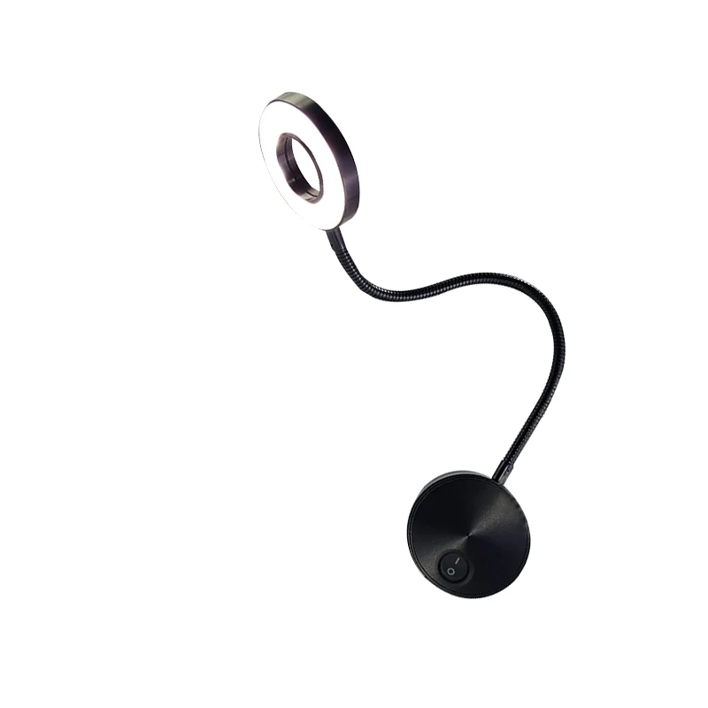 5 Вт светодиодные шланги настенный светильник гибкий домашний отельный