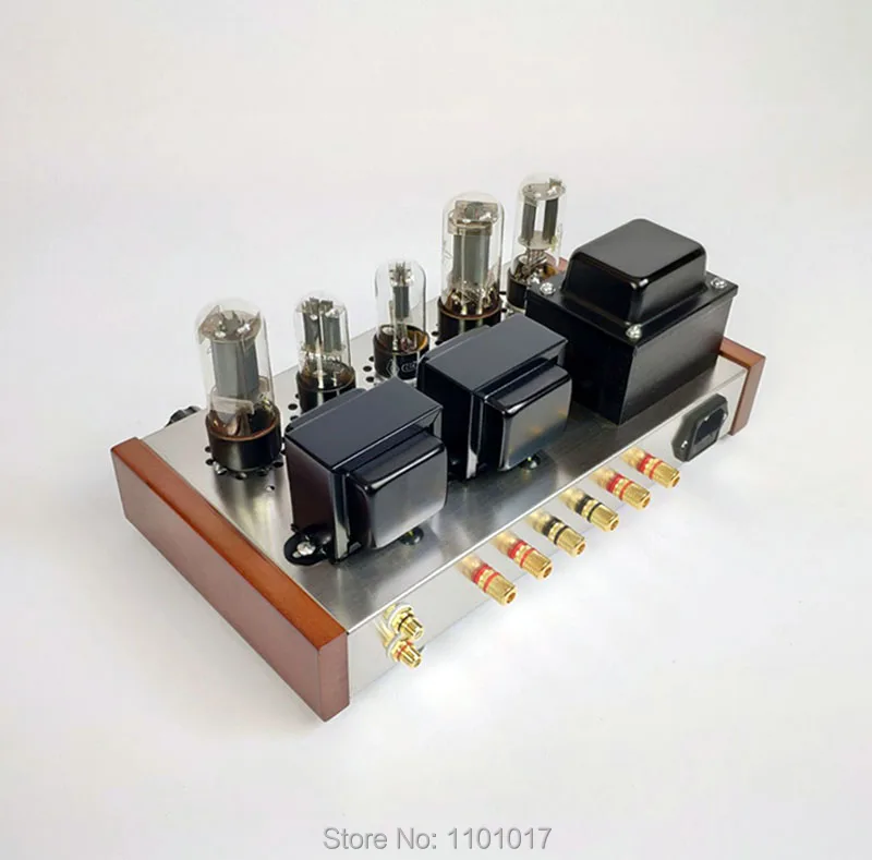 Трубный усилитель JBH 6H8C 6P3P Hi Fi EXQUIS Одноконтурный DIY набор или готовые лампы 6L6 7 5 Вт