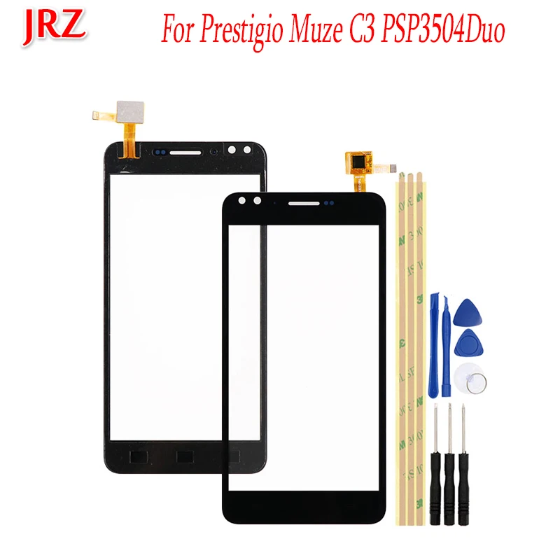 Сенсорный экран для телефона Prestigio Muze C3 PSP3504Duo PSP3504 Duo переднее стекло сенсорная