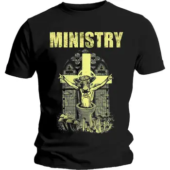 

Ministry Holy Cow Shirt S M L Xl Xxl T Shirt Industrial Metal Band Tshirt Offcl
