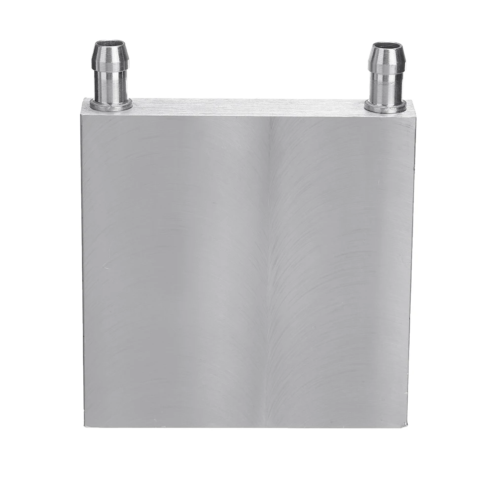 

80x80x15mm Aluminum Water Cooling Block Semiconductor For CPU Radiator Heatsink
