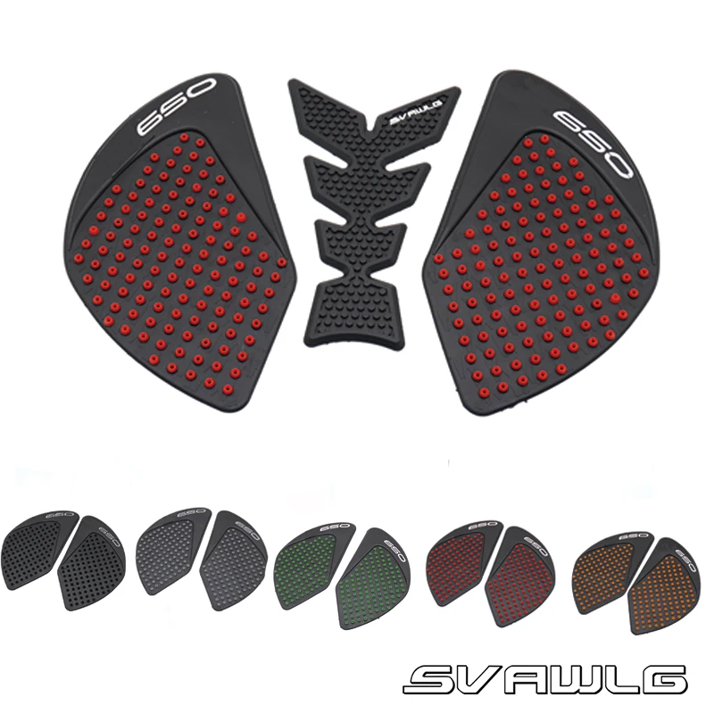 Motorcycle Tank Pad Protector Sticker Decal Gas Knee Grip Traction Side For KAWASAKI Z650 Z 650 2017 | Автомобили и мотоциклы