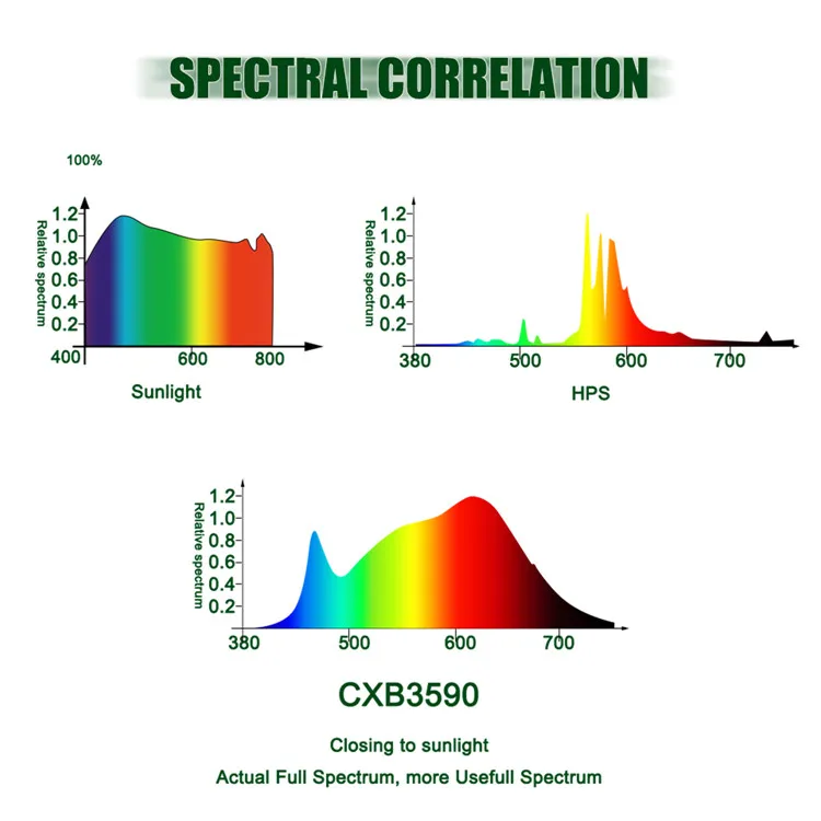 CREE CXB3590 100W 200W 400W 600W полный спектр COB светодиодный Grow светильник Гидропоники Сад лампа для выращивания для Крытый расти палатку роста растений