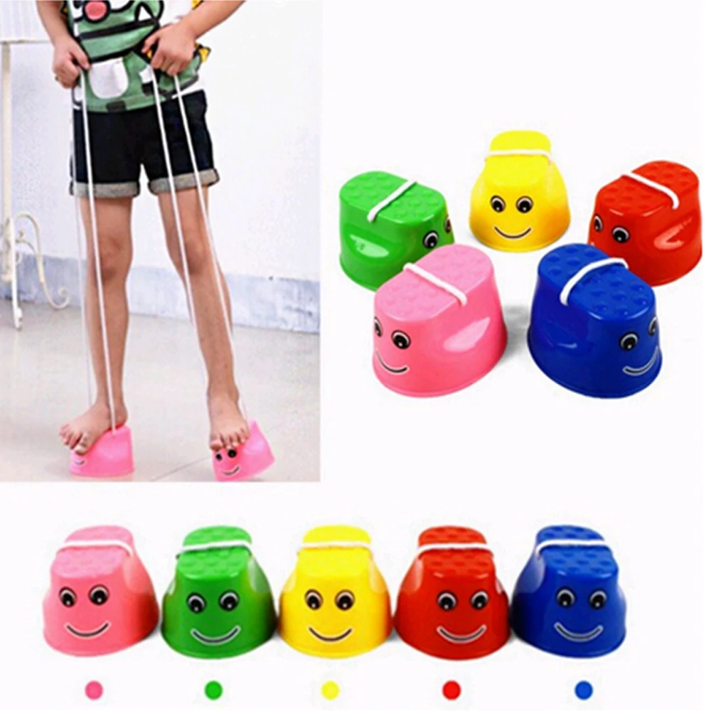 

Adorable Stilt Walk Stilt Jump Outdoor Fun Education Sports Toy for Kid Children
