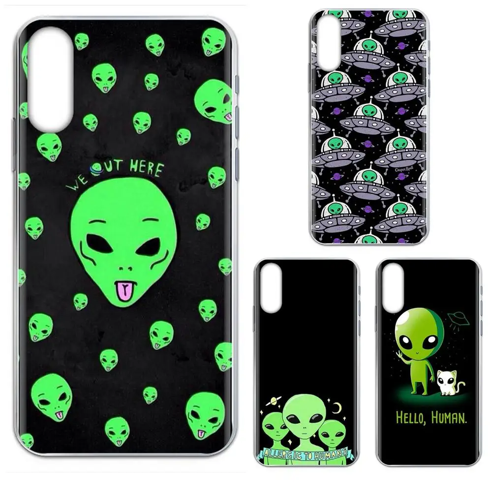Купить мультяшный инопланетянин верь НЛО Et для Apple iPhone 4 4S 5 5C 5S SE SE2 6 6S 7 8 11 Plus Pro X XS Max