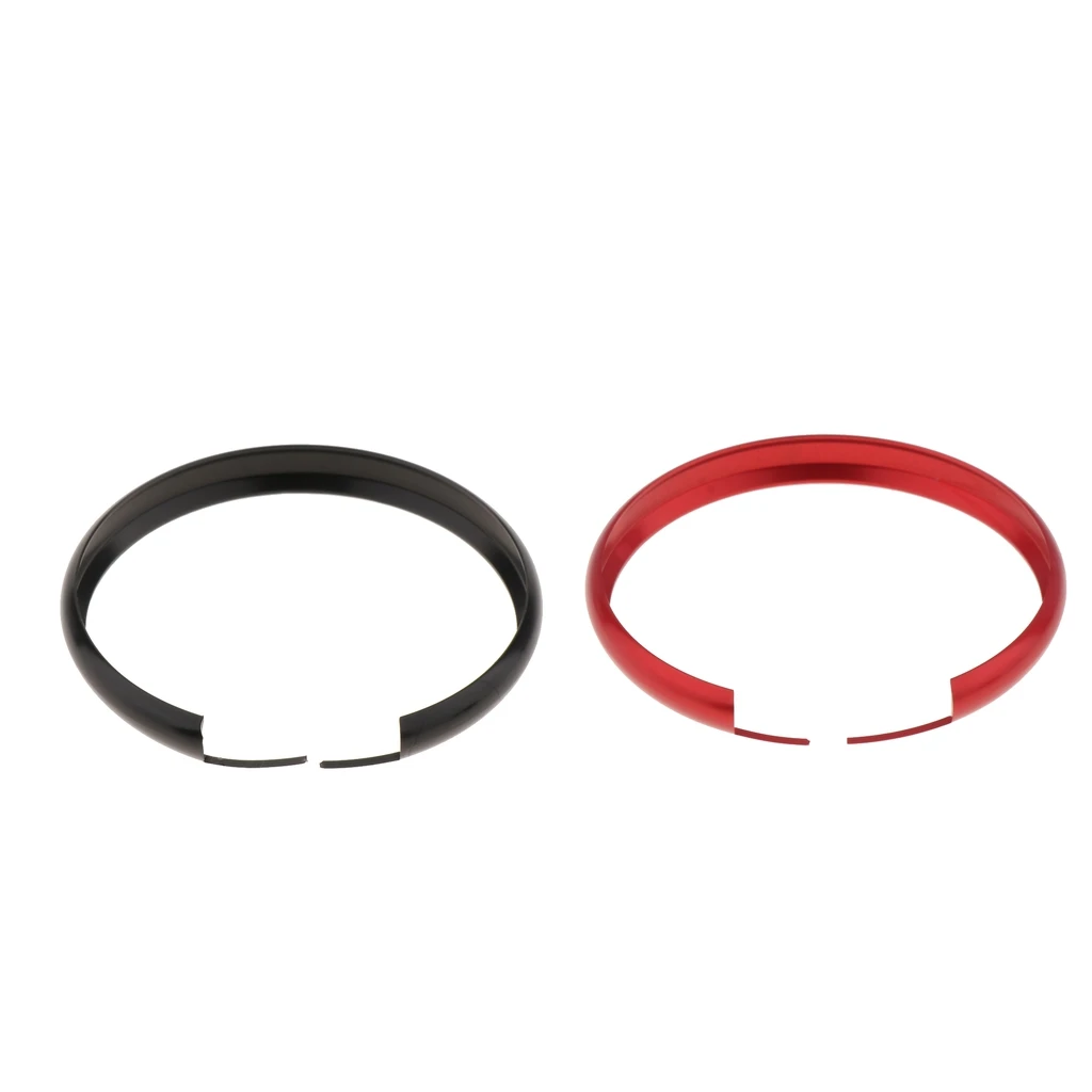 Aluminum Key Ring Trim Chain For Mini Cooper Clubman Countryman Black+Red