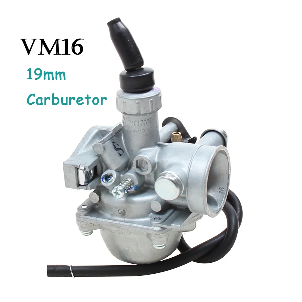 VM16 19mm Carburetor Motorcycle Performance Up PZ19 For Mikuni Carb 50cc 70 90 110cc Dirt Pit Bike ATV Quad Go Kart |