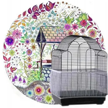 Nylon Mesh Bird Cage Cover Shell Skirt Net