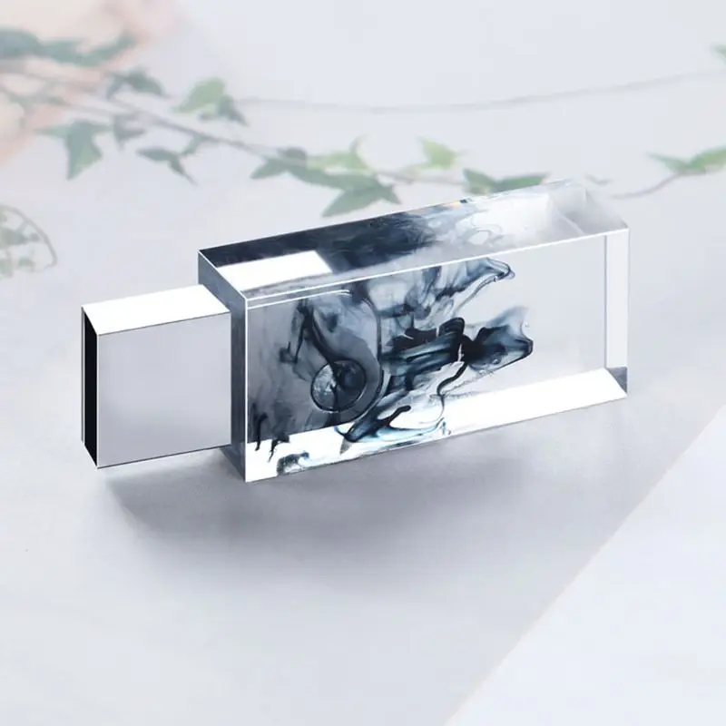 DIY Снежная гора USB смолы формы набор с 8 г USB драйвер эпоксидной смолы Искусство ремесло