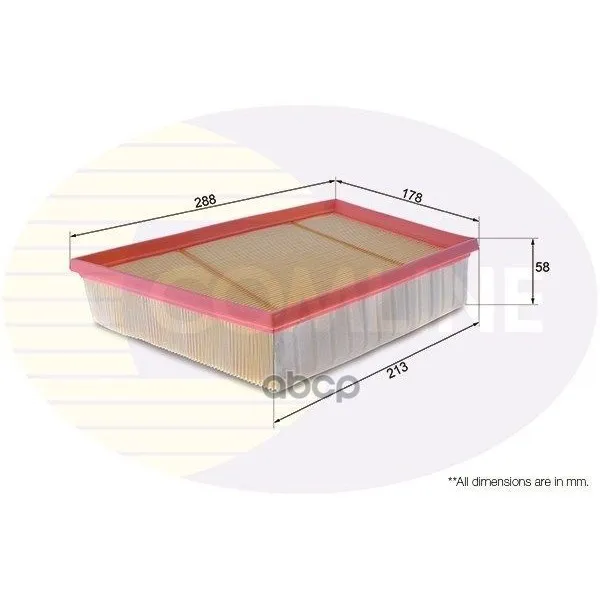 Air filter Land Rover Range Rover/Freelander/Evoque 07-Comline art. EAF837 |