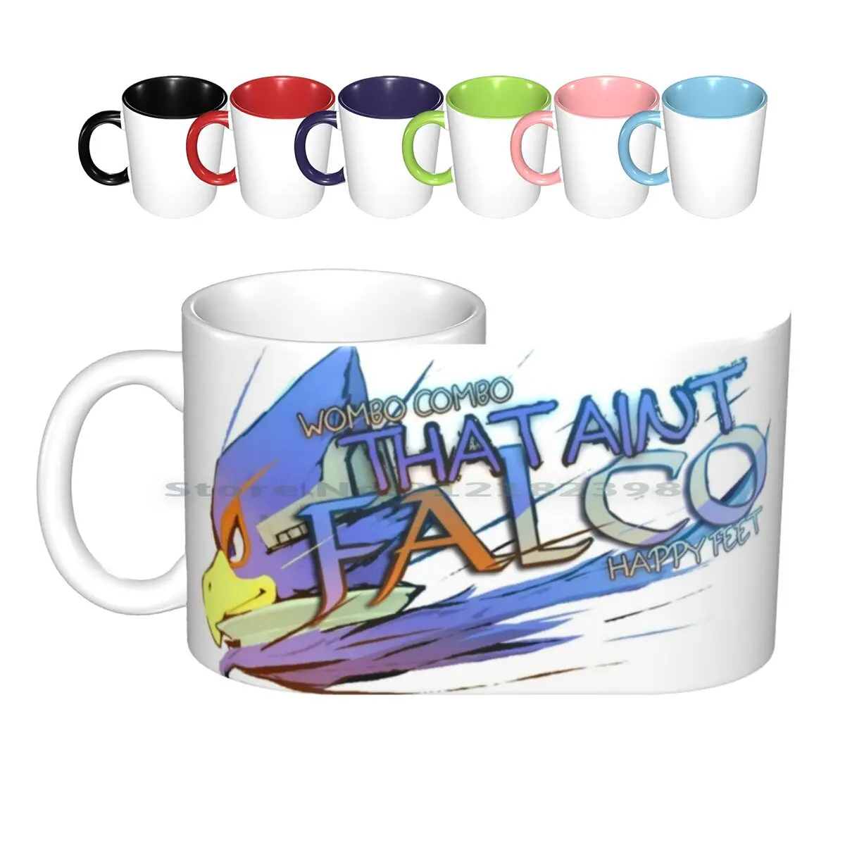 Questo Non È Falco! Tazze In Ceramica Tazze Da Caffè Tazza Da Tè Al Latte 20Xx Super Smash Bros Brother Fox Falco Sheik Canadian Ssb Sbb Sbbm