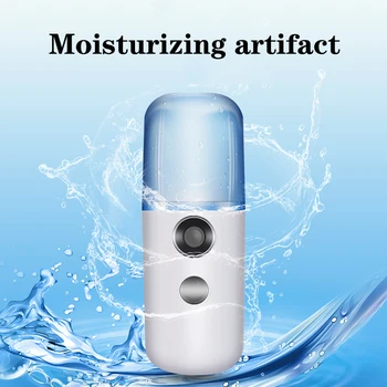 

30ml Nano Face Steamer Machine Oil Control Humidifier Facial Vaporizer Sprayer Skin Moisturize Anti Aging Remove Wrinkle Steamer