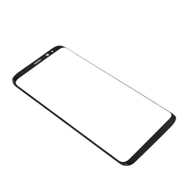 Для Samsung Galaxy S8 S8 Plus Сенсорная панель крышка переднего внешнего стекла Замена объектива