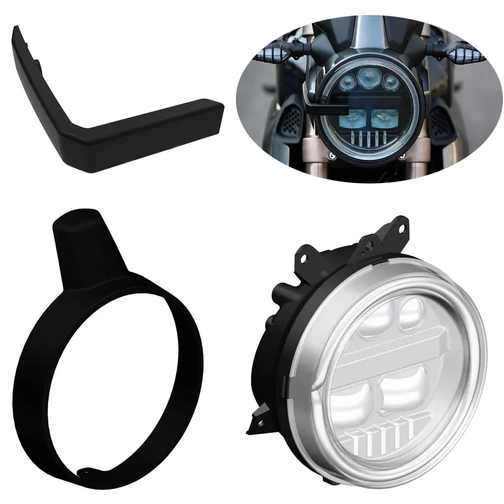 

Motorcycle Lights Headlight Front Fairing Accessories Protector Grille Guard Cover For Zontes G1 125 G2 125 ZT125-G1 ZT125-G2