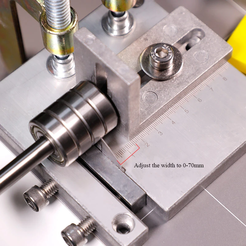 Cinturones de cuero para manualidades, máquinas de corte, bricolaje Manual de cuero, corte de correa, cortador de tiras de Metal, División de cuerdas de cuero|Corte| -