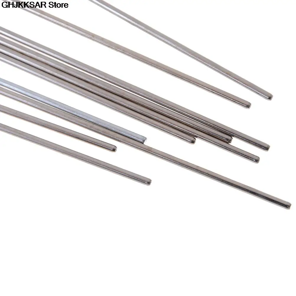 Metal Model Axle Gear Shaft Diameter 2mm DIY Toy Accessories for Car 2*100mm 10Pcs linear shaft rod