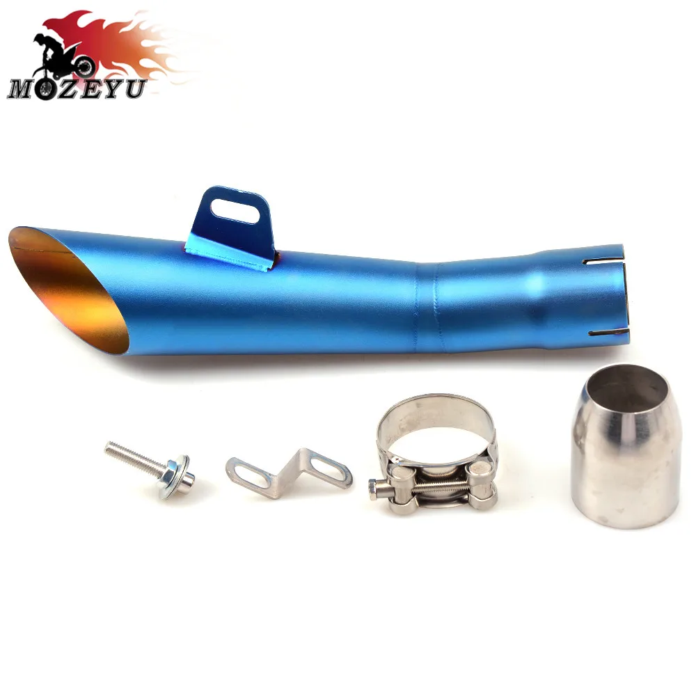 Универсальный глушитель выхлопной трубы 51 мм для мотоцикла выхлопная труба Yamaha