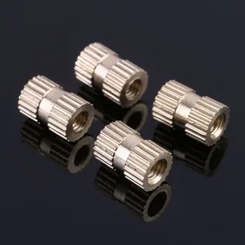 

150pcs M3 Brass Insert Nuts Threaded Assortment Set Kit with Box S05 19 Dropship
