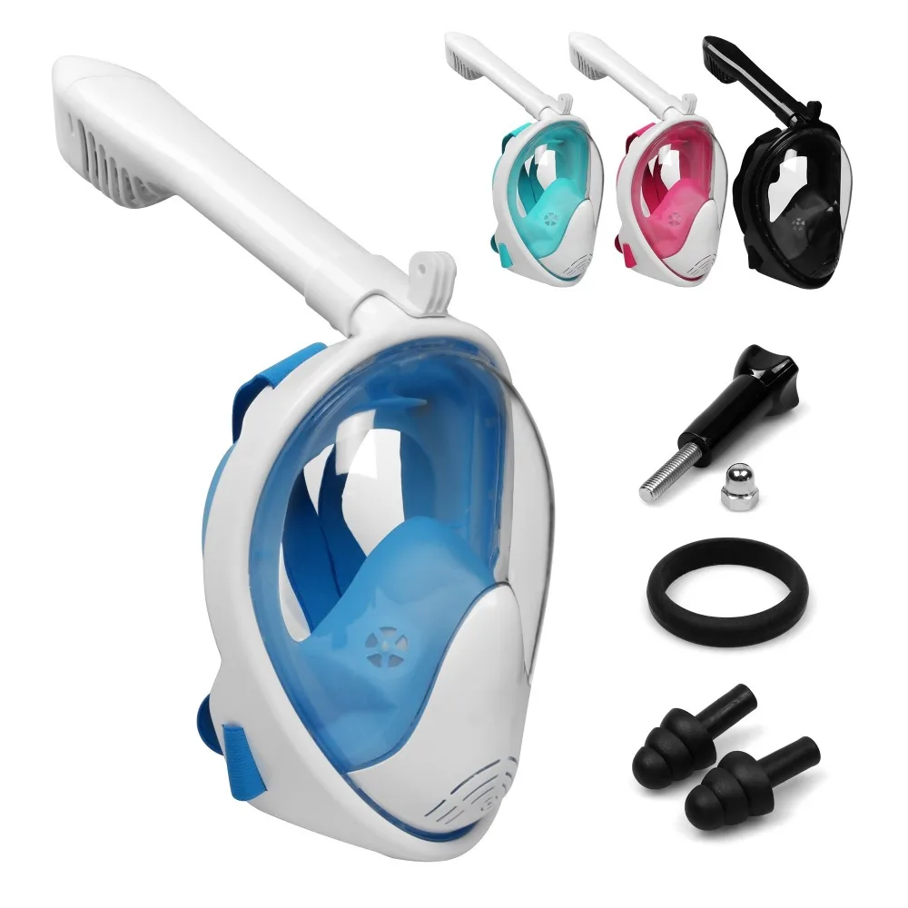 _ Маска для подводного плавания камеры GoPro противотуманная маска на все лицо с