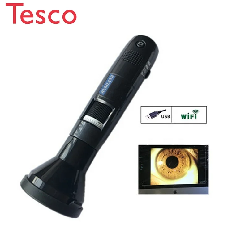 Hot sale Digital Wifi Microscope digital wifi Iridoscope ML-401 with yellow and white LED HD Video 100% good feedback