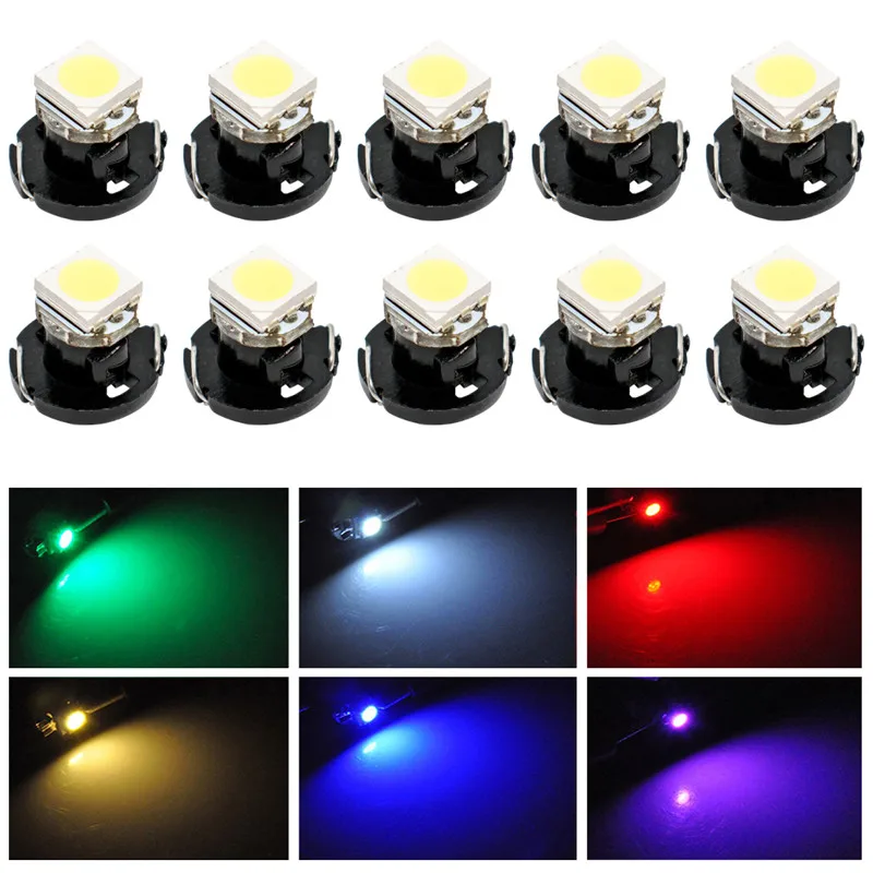 10 шт. T4.2 T4 5050 SMD LED Neo клиновидная приборная панель инструмент кластерный