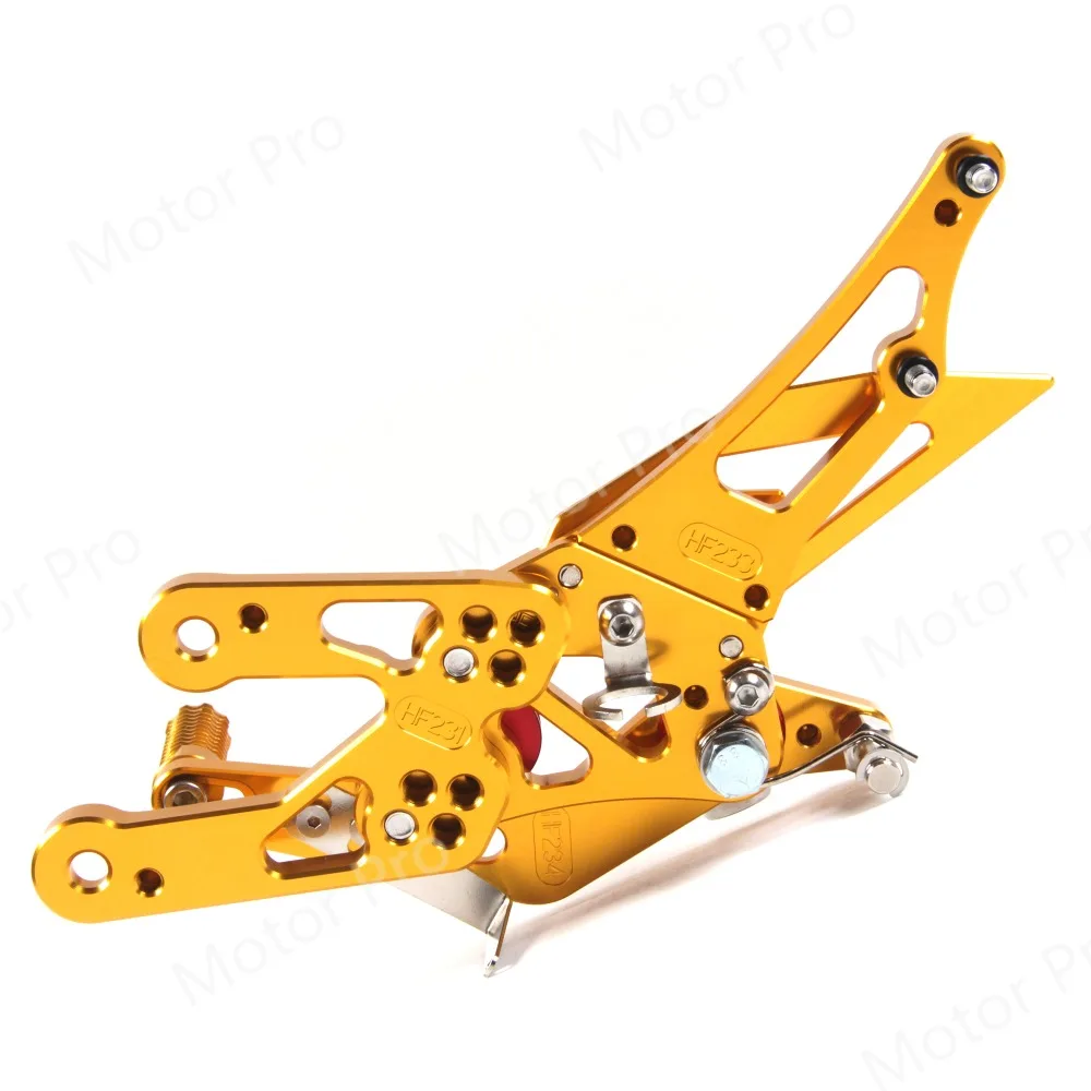 Регулируемые подножки для Honda CBR600RR 2003 2004 2005 2006 CBR 600 RR CBR600 600RR Rearset сзади комплект ножная педаль CBR1000R