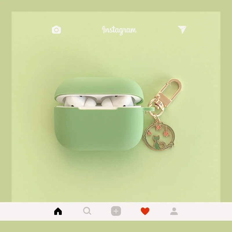 Чехол для наушников для Airpods Pro Чехол силиконовые Мультяшные наушники/Earpods чехол для Apple Air pods Pro 3 чехол Брелок
