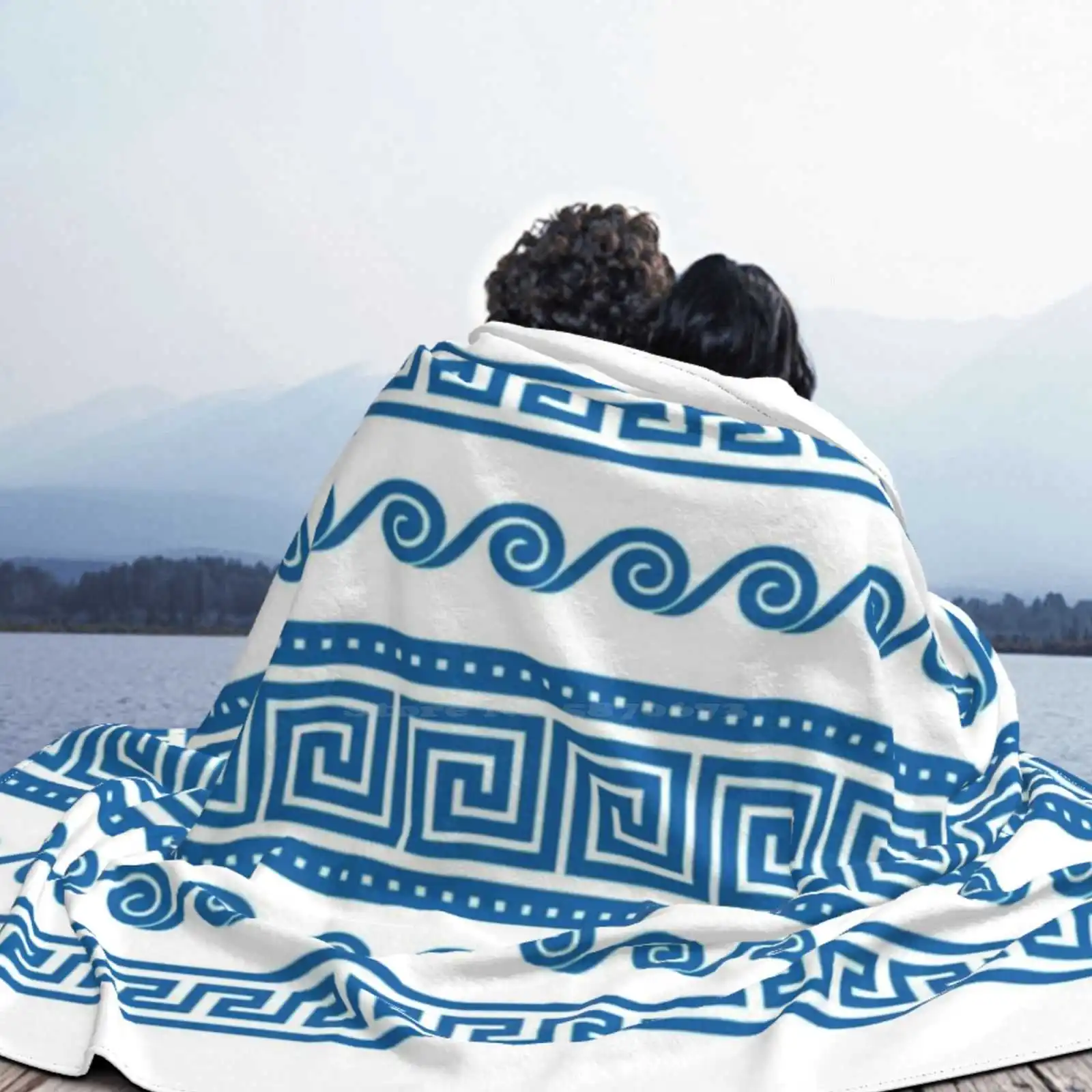 Ancient Greek Shapes Latest Super Soft Warm Light Thin Blanket Greece Crete  Kreta Creta Chania Rethymnon Heraklion Agios - AliExpress