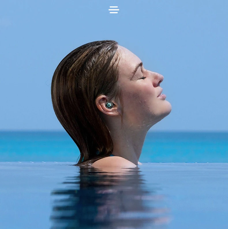 Fone de Ouvido Esporte à Prova Toque com Cancelamento Led sem Fio Display Bluetooth Estéreo Alta Fidelidade Dfingerprint Água Impressão Digital Ruído V5.0 6 Display led sem fio bluetooth v5.0 fone