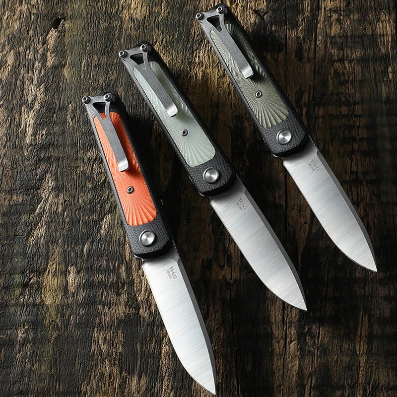 Billig Tasche Messer Yon Xanadu 622 14C28N Stahl Lager Klapp Klinge G10 Griff Outdoor Camping Obst selbstverteidigung EDC Penny messer