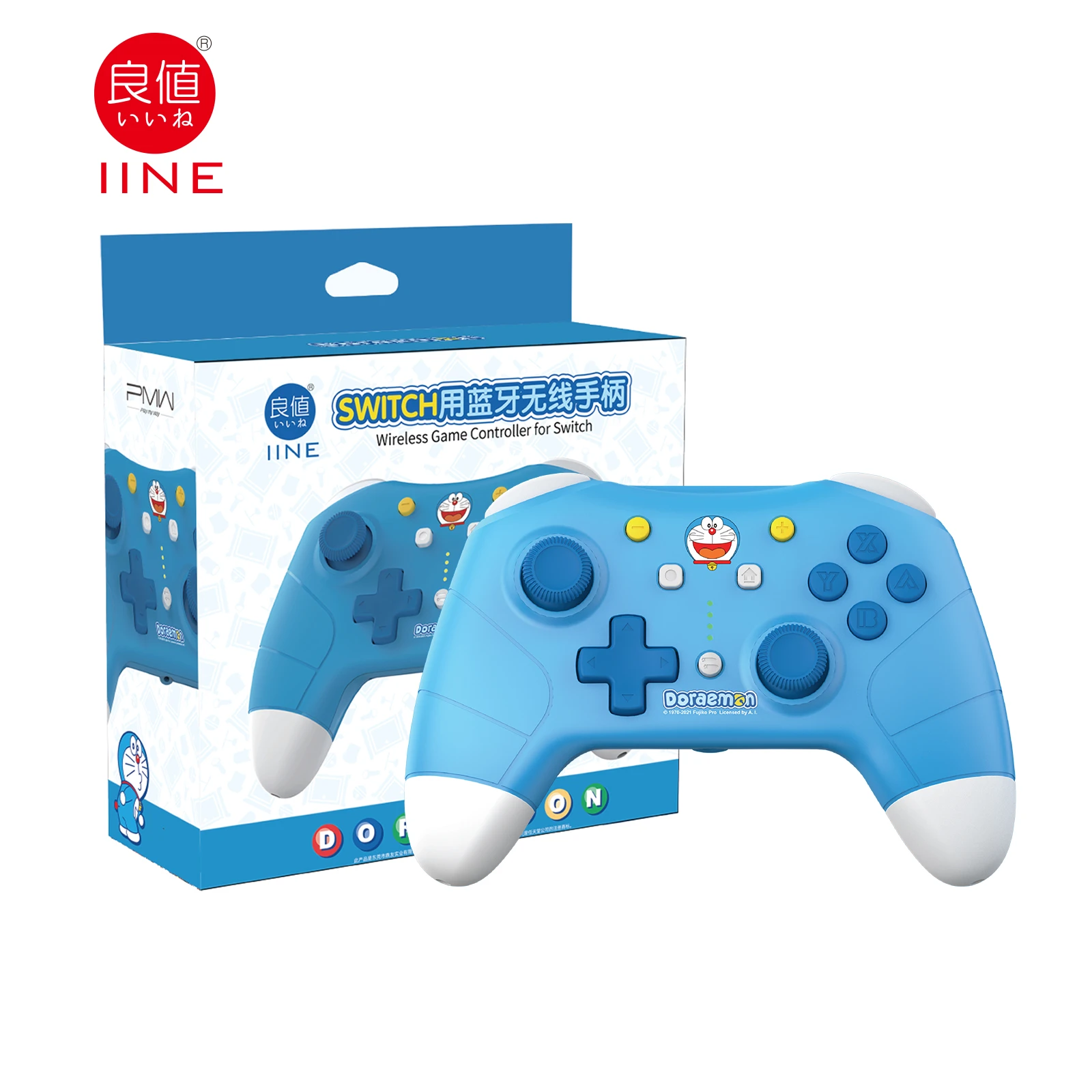 Iine Doraemon Gen4 Pro Controller Gamepad Support Nfc Steam Auto Fire For  Nintendo Switch/ Oled/ Pro/lite - Joysticks - AliExpress