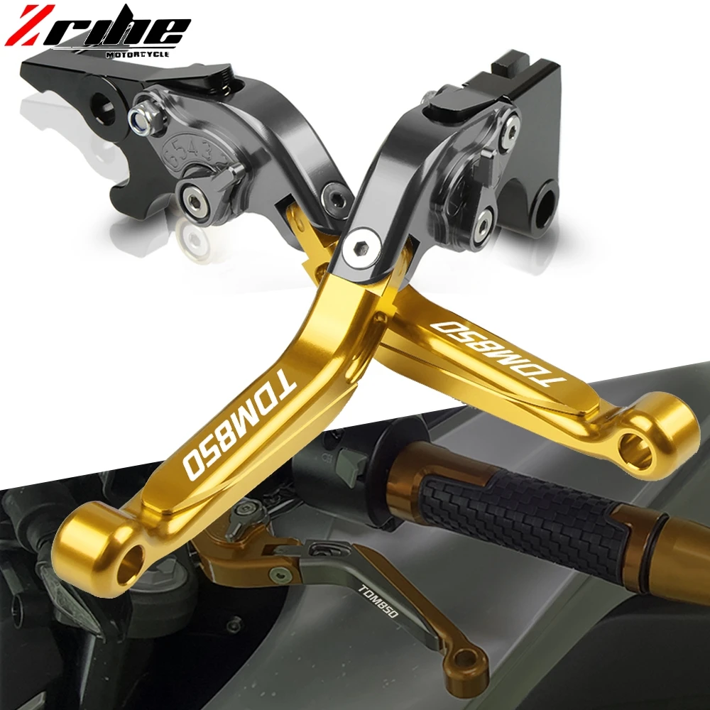 

Motorcycle Accessories Adjustable Folding Extendable Brake Clutch Levers For Yamaha TDM850 TDM 850 1991-2002 1998 1999 2000 2001