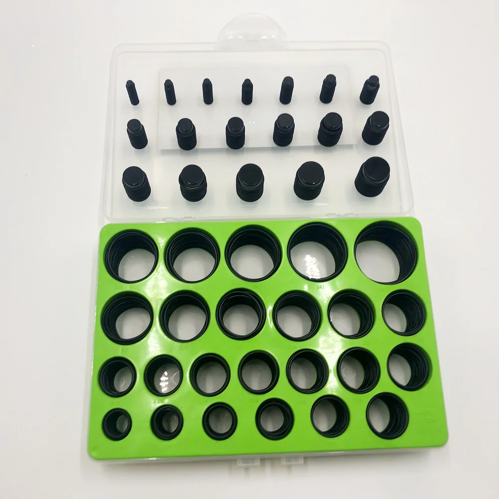 Square O-ring box For Hitachi O Ring kit for Caterpillar Excavator 42 Sizes=713 pcs NBR 90 O-Ring Assortment |
