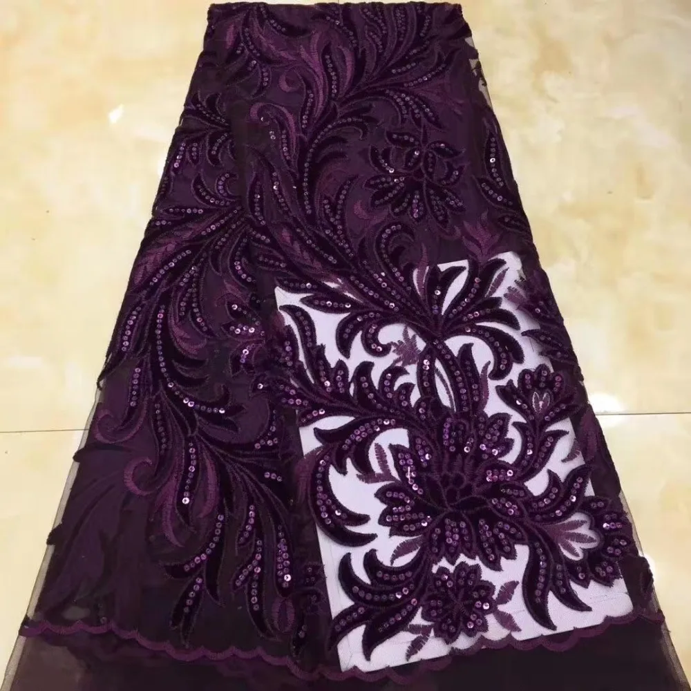 2020 African  french Laces cord lace cotton lace Nigerian 3D Guipure  High-quality  African French Net Lace Fabric (6)