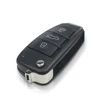 KEYYOU Replacement Folding Flip Remote Car Key Shell Case 3 Button Case For AUDI No Blade ► Photo 2/6