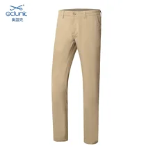 Мужские брюки для гольфа, Легкие нейлоновые брюки с застежкой-молнией, длинные штаны с шариковой футболкой, держатель носитель, отверстие, Pantaloni da golf