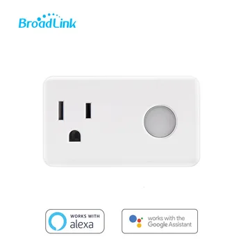 

Broadlink SP3-US Timer plugEnergy Monitor USsocket outlet,smart Home Automation APP Control,work with Alexa Echo Google Home