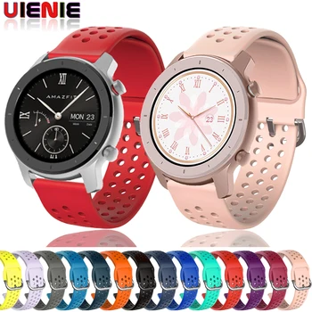 

20mm Colorful strap huami amazfit gtr 42mm bip huawei gt 2 42 band for samsung Gear sport s2 classic galaxy watch active 40 44mm
