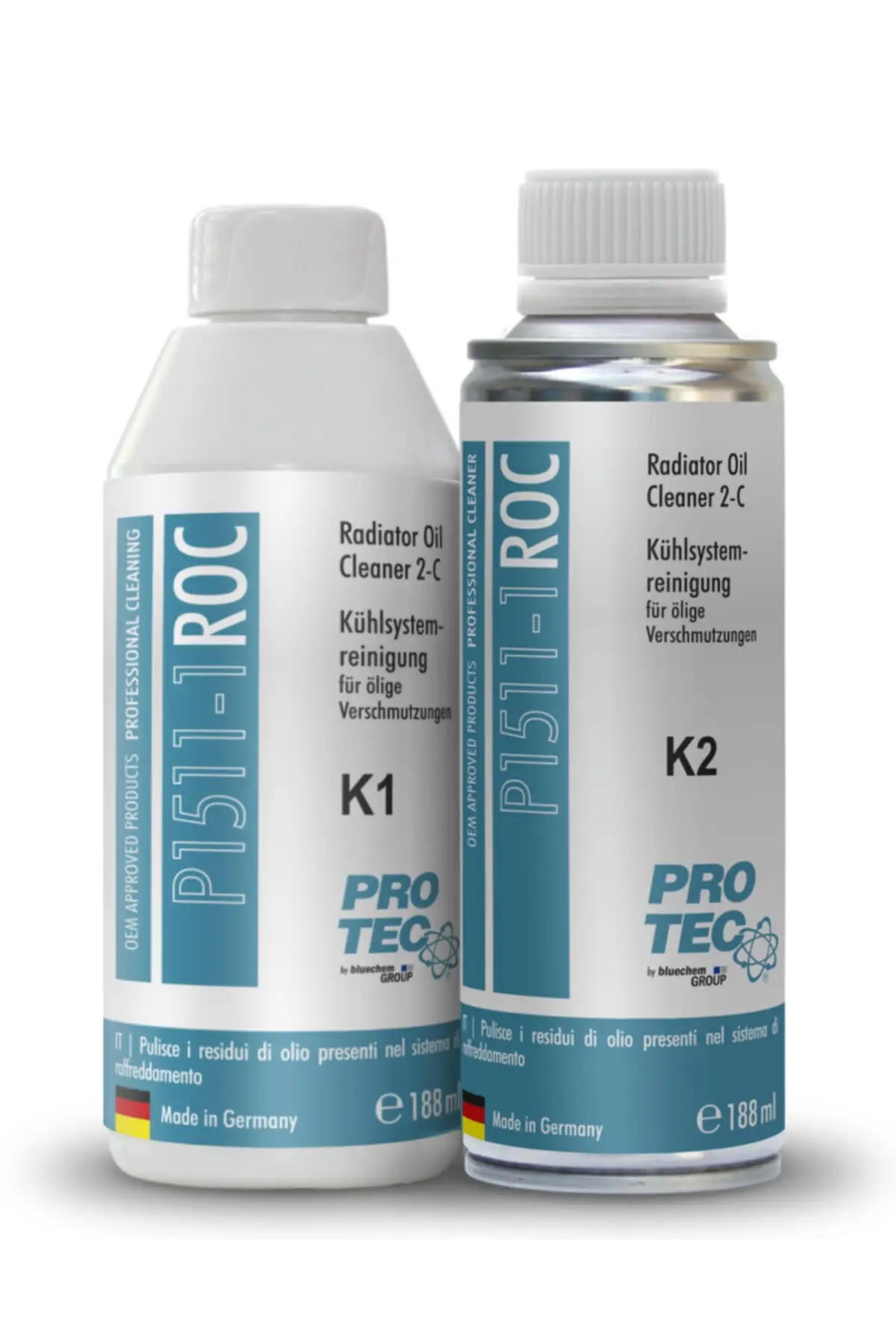 Radiator Internal Oil Purifier (K1 + K2) 376Ml | Auto Radiator Cleaner