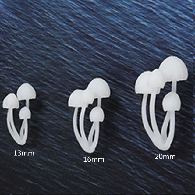 3D Micro Mushroom for Resin Art DIY Craft Resin Jewelry Casting Filler,  Mini Mushroom Landscape Decoration 