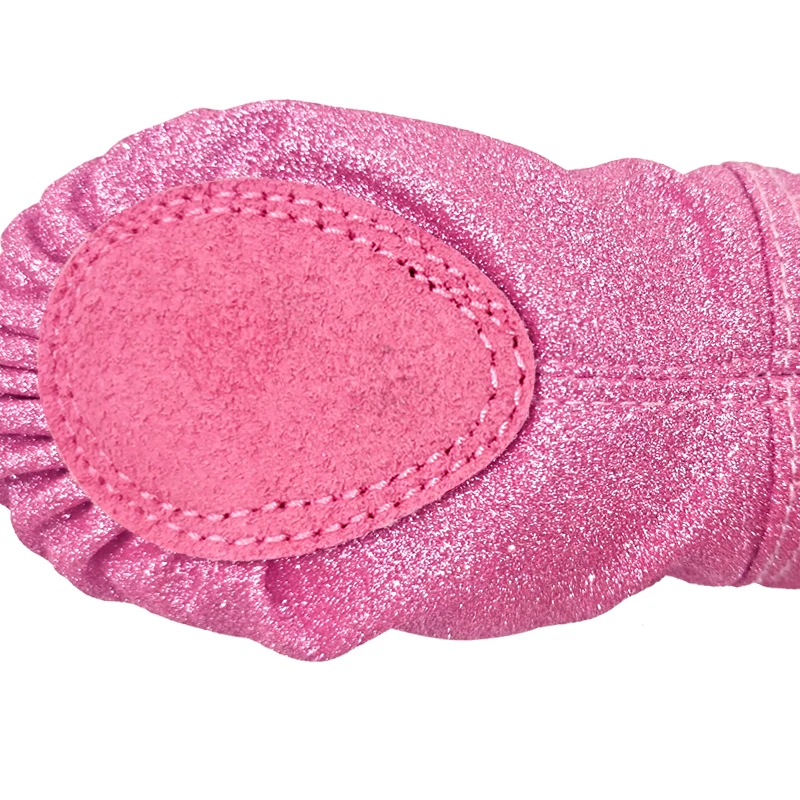 Dance Shoes Ballet Dance Shoes Yoga Gym Flat Slippers Glitter For Girls Children Women Teacher