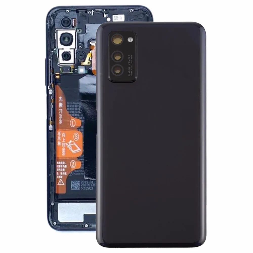 Оригинальная Задняя крышка батареи с объективом камеры для huawei Honor V30