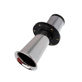 

Auto 110DB Air Horn Klaxon Siren Air Horn Car Truck Antique Old Style Vintage Horn Chrome 12V Car Horns Car Accessories