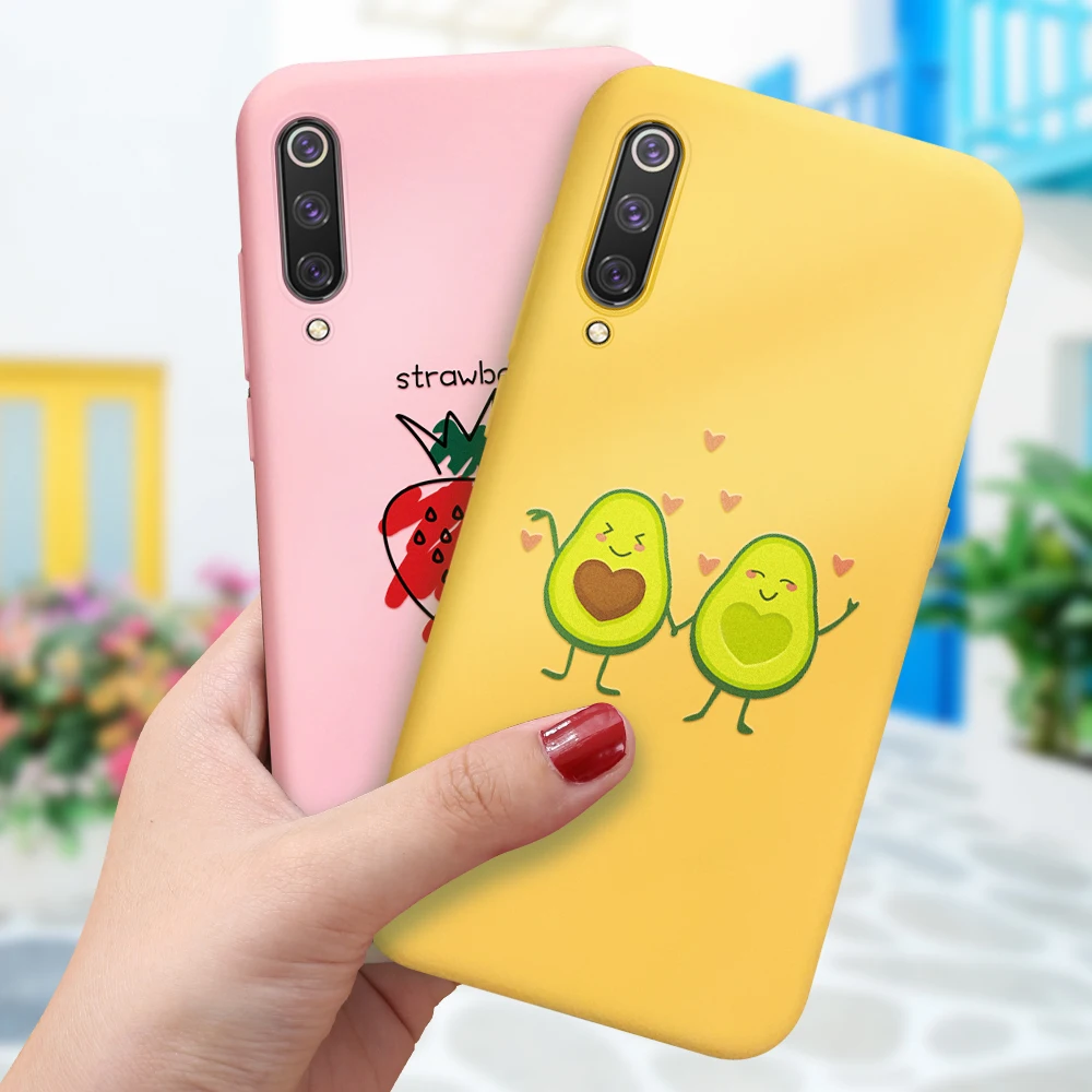 

Soft Back Matte Color Case For Xiaomi Redmi Note 5 7 6 K20 Pro 7A Mi 8 Lite 9T Pro Mi9 SE Mi 9 9se Silicone Pattern Phone Case
