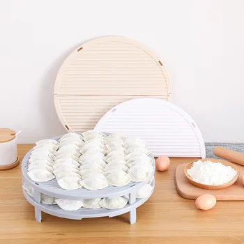 

Large Dish Drainer Rack Tray Dumpling Plates Tray Foldable Dumpling Tray Food Dish Household Tableware Supplies Plates Tray